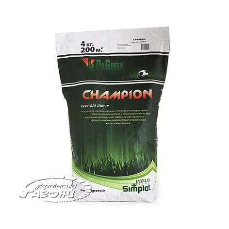 Семена газонных трав "Champion" (Газон для спорту) 4 кг