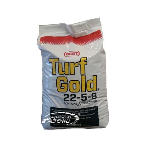 Удобрение для газона ВЕСНА-ЛЕТО Turf GOLD 22-5-6 22.68 кг
